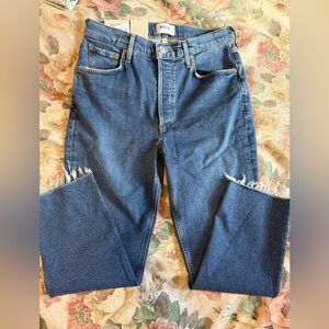 Agolde Riley High Rise Crop